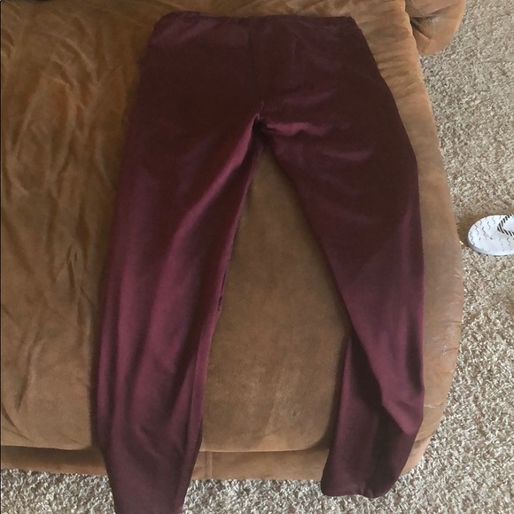 Maroon workout leggings - Picture 4 of 4